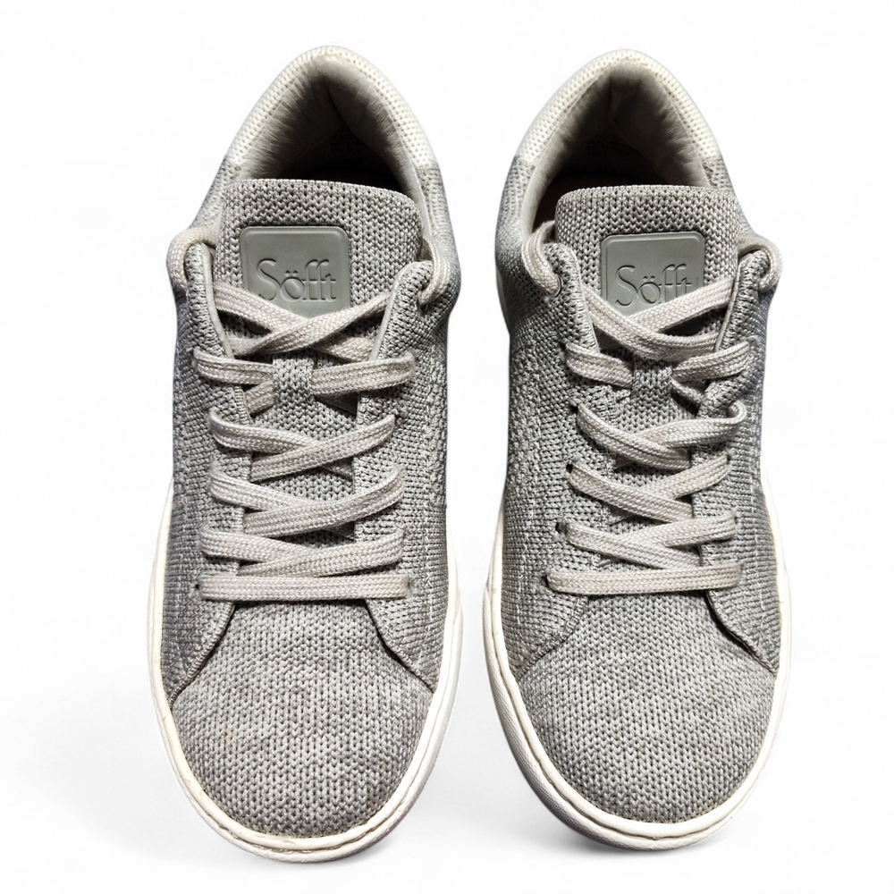 Sofft Waylyn Fabric Knit Grey Sneaker Womens 7.5M - Picture 8 of 9